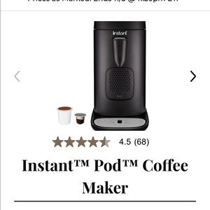Instant Pod coffee maker